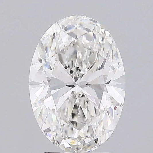 3.51ct Oval Lab Grown Diamond (Colour F, Clarity VVS2, IGI Certified)