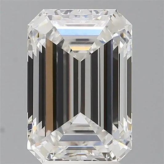 4.06ct Emerald Lab Grown Diamond (Colour E, Clarity VVS2, IGI Certified)