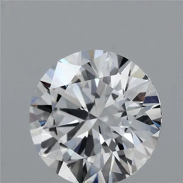 2.26ct Round Lab Grown Diamond (Colour D, Clarity VVS1, Cut EX, IGI Certified)