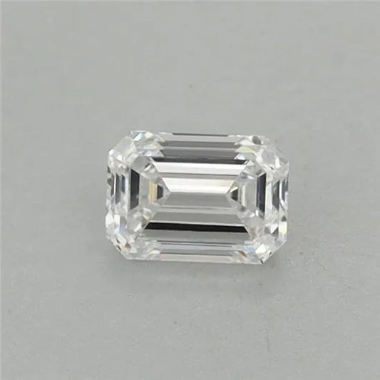 0.34ct Emerald Lab Grown Diamond (Colour D, Clarity VS2, IGI Certified)