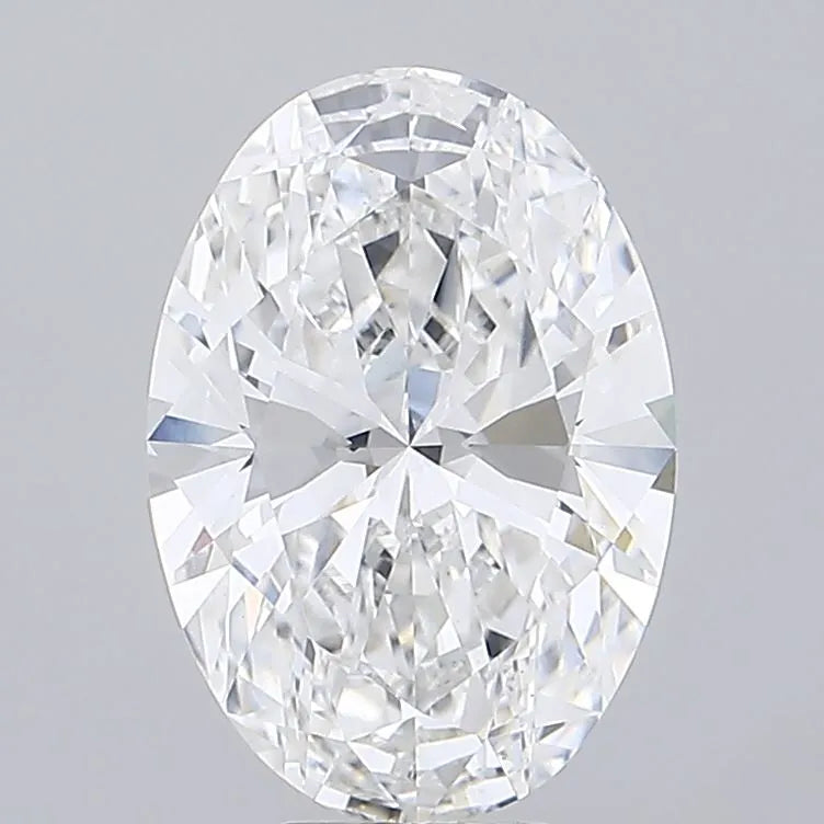 7.08ct Oval Lab Grown Diamond (Colour E, Clarity VS1, IGI Certified)