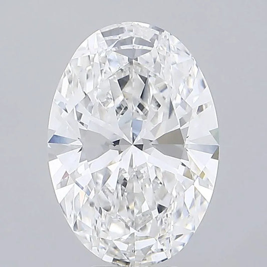 7.08ct Oval Lab Grown Diamond (Colour E, Clarity VS1, IGI Certified)