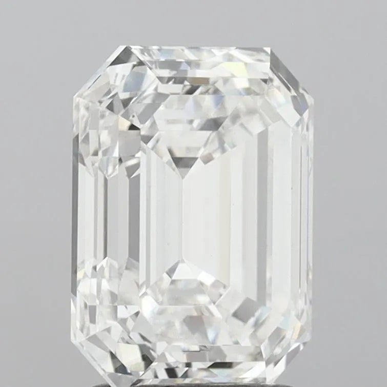 2.63ct Emerald Lab Grown Diamond (Colour F, Clarity VS1, IGI Certified)
