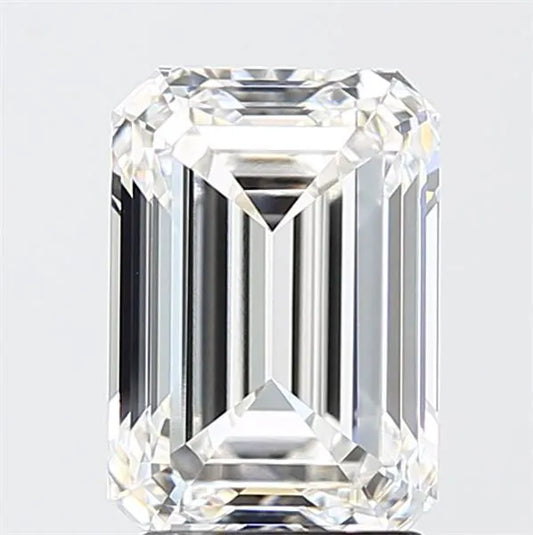 3.02ct Emerald Lab Grown Diamond (Colour E, Clarity VVS2, IGI Certified)