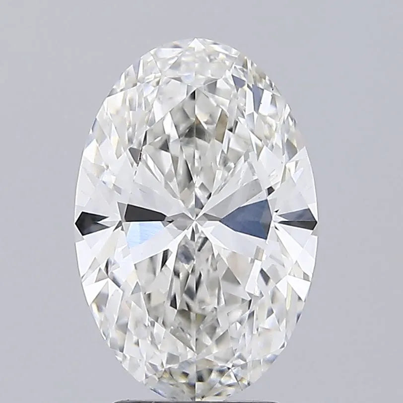 3.50ct Oval Lab Grown Diamond (Colour G, Clarity VS1, IGI Certified)