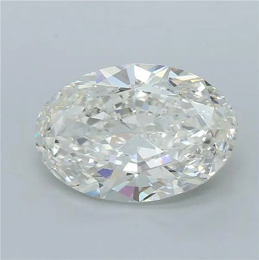 8.00ct Oval Lab Grown Diamond (Colour G, Clarity VVS2, IGI Certified)