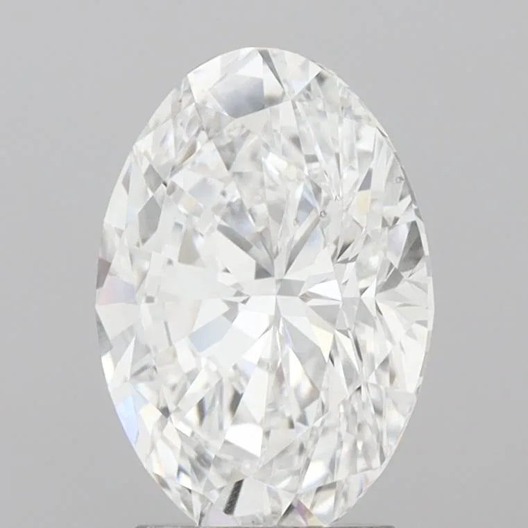 3.04ct Oval Lab Grown Diamond (Colour D, Clarity VS2, IGI Certified)