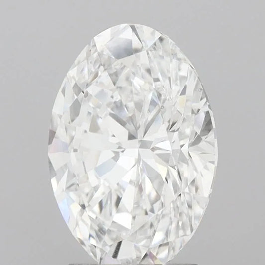 3.04ct Oval Lab Grown Diamond (Colour D, Clarity VS2, IGI Certified)