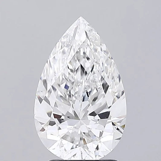 2.51ct Pear Lab Grown Diamond (Colour E, Clarity VS1, IGI Certified)