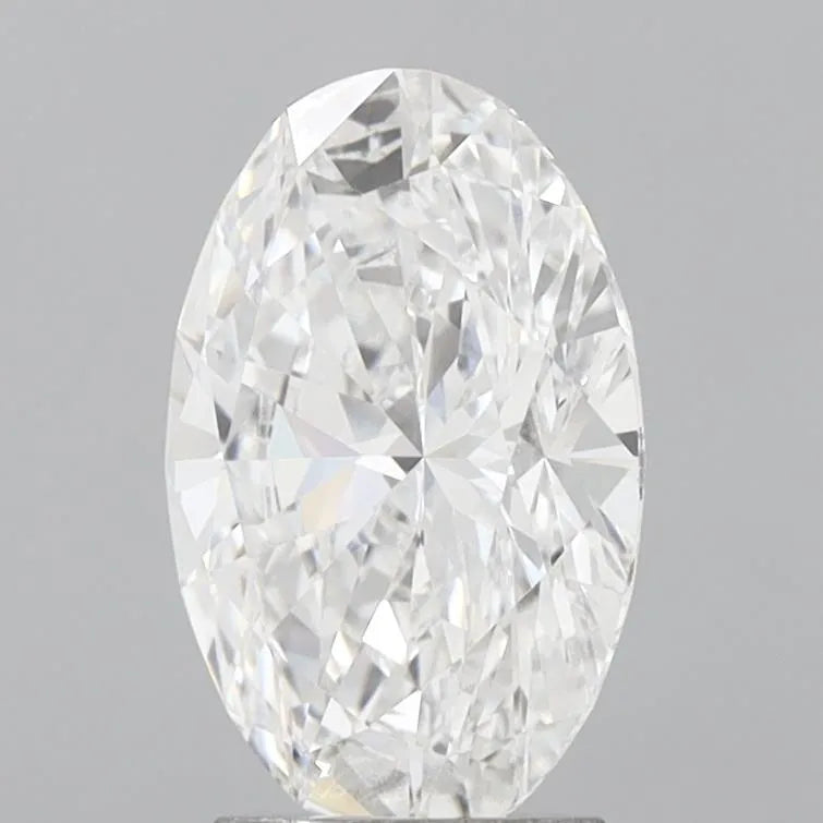 3.04ct Oval Lab Grown Diamond (Colour E, Clarity VVS2, IGI Certified)