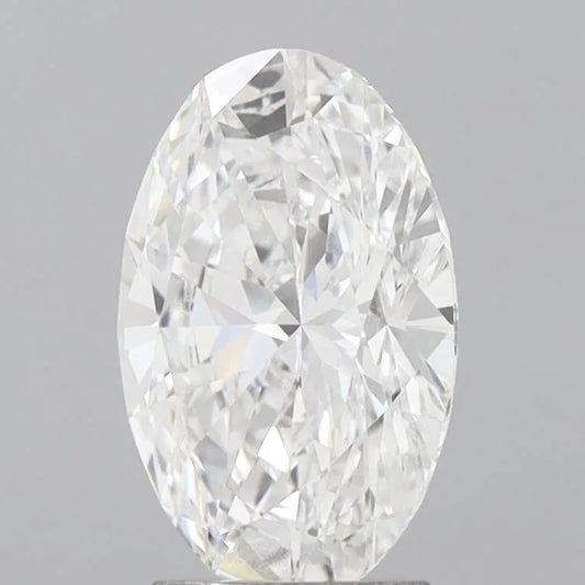 3.04ct Oval Lab Grown Diamond (Colour E, Clarity VVS2, IGI Certified)