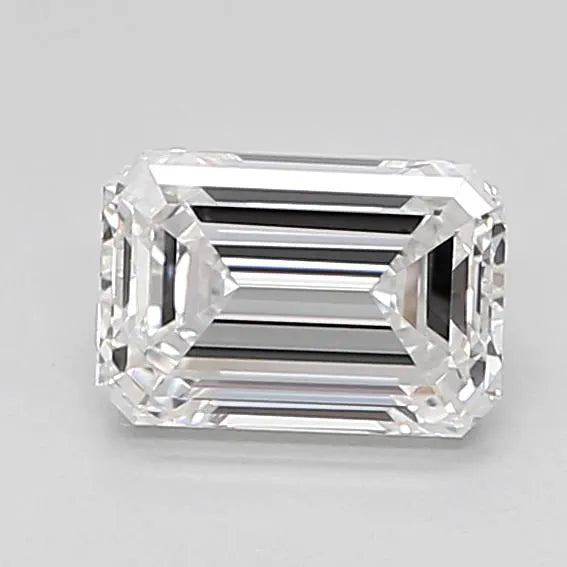 1.00ct Emerald Lab Grown Diamond (Colour D, Clarity IF, Cut EX, IGI Certified)