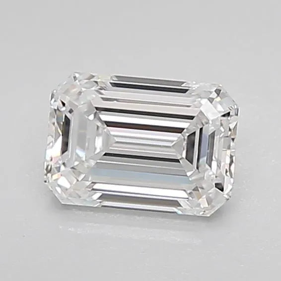 1.00ct Emerald Lab Grown Diamond (Colour D, Clarity IF, IGI Certified)