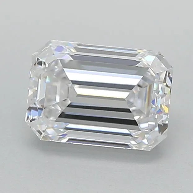 1.00ct Emerald Lab Grown Diamond (Colour D, Clarity VS1, IGI Certified)