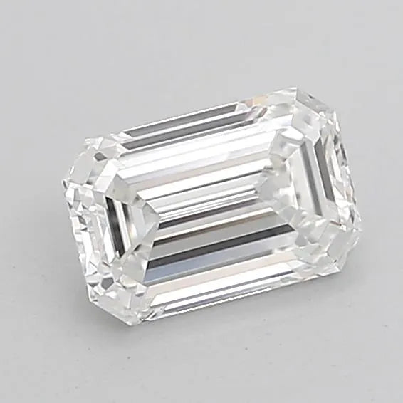 1.00ct Emerald Lab Grown Diamond (Colour E, Clarity IF, IGI Certified)