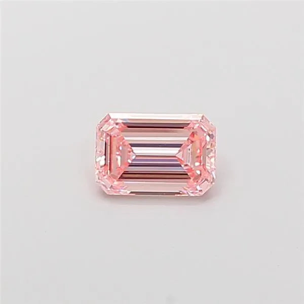 1.00ct Emerald Lab Grown Diamond (Colour Fancy Intense Pink, Clarity VVS2, IGI Certified)