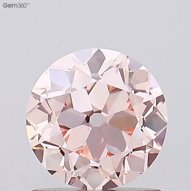 1.00ct European cut Lab Grown Diamond (Colour Fancy Pink, Clarity VS1, IGI Certified)
