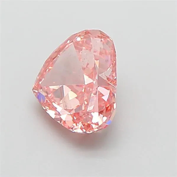 1.00ct Heart Lab Grown Diamond (Colour Fancy Intense Brown Pink, Clarity SI1, IGI Certified)