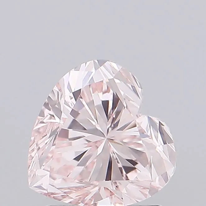 1.00ct Heart Lab Grown Diamond (Colour Fancy Intense Pink, Clarity VS1, IGI Certified)