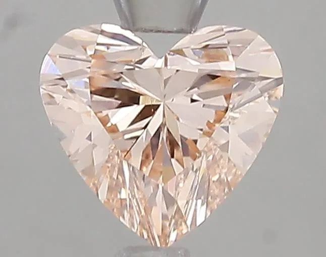 1.00ct Heart Lab Grown Diamond (Colour Fancy Intense Pink, Clarity VS2, IGI Certified)