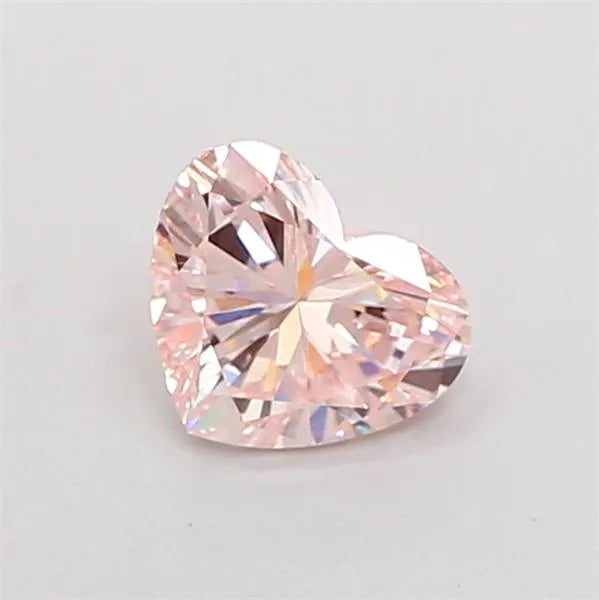 1.00ct Heart Lab Grown Diamond (Colour Fancy Intense Pink, Clarity VVS2, IGI Certified)