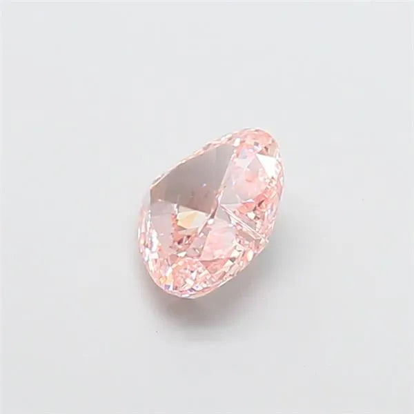 1.00ct Heart Lab Grown Diamond (Colour Fancy Vivid Pink, Clarity SI2, IGI Certified)