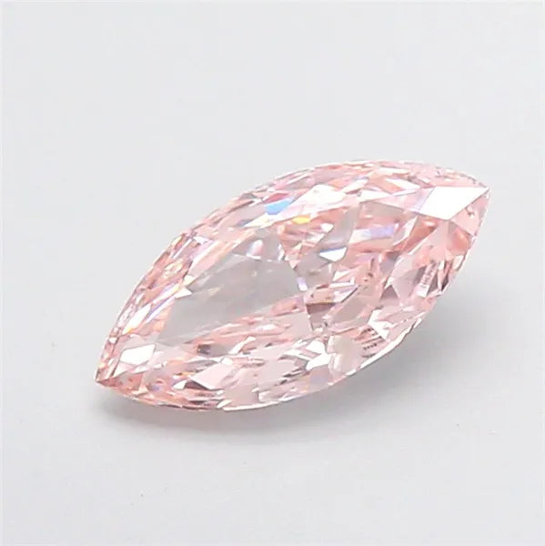 1.00ct Marquise Lab Grown Diamond (Colour Fancy Brownish Pink, Clarity SI1, IGI Certified)