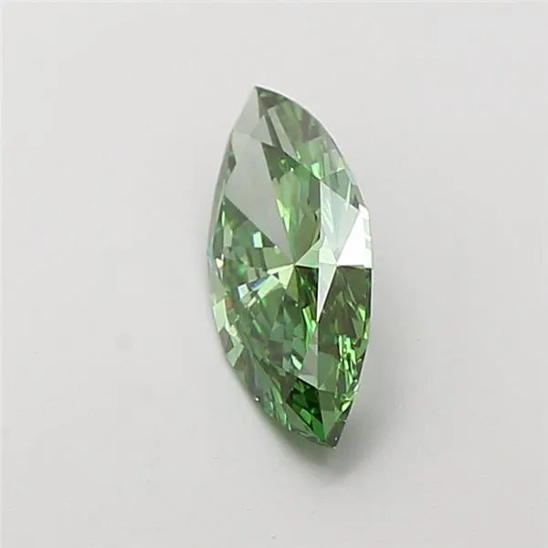 1.00ct Marquise Lab Grown Diamond (Colour Fancy Vivid Green, Clarity VS1, IGI Certified)