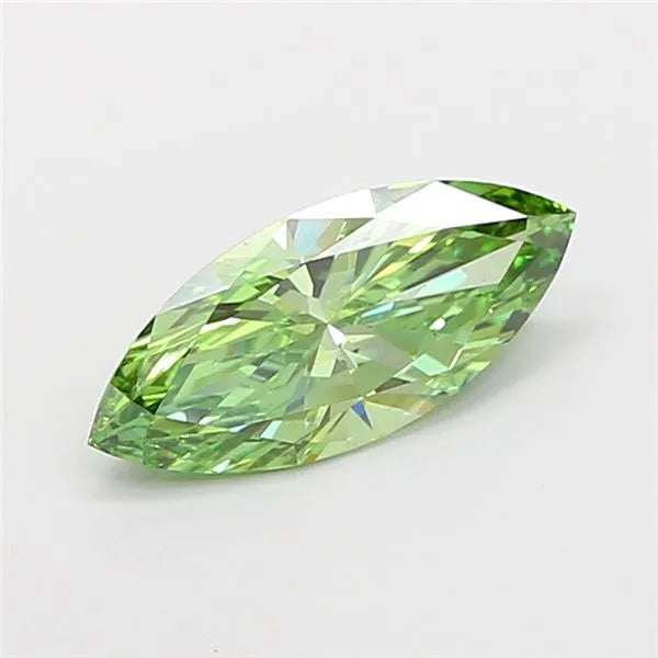 1.00ct Marquise Lab Grown Diamond (Colour Fancy Vivid Green, Clarity VS1, IGI Certified)