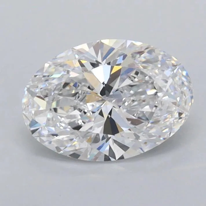 1.00ct Oval Lab Grown Diamond (Colour D, Clarity FL, IGI Certified)