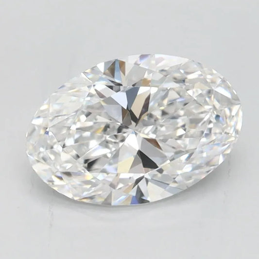 1.00ct Oval Lab Grown Diamond (Colour D, Clarity FL, IGI Certified)