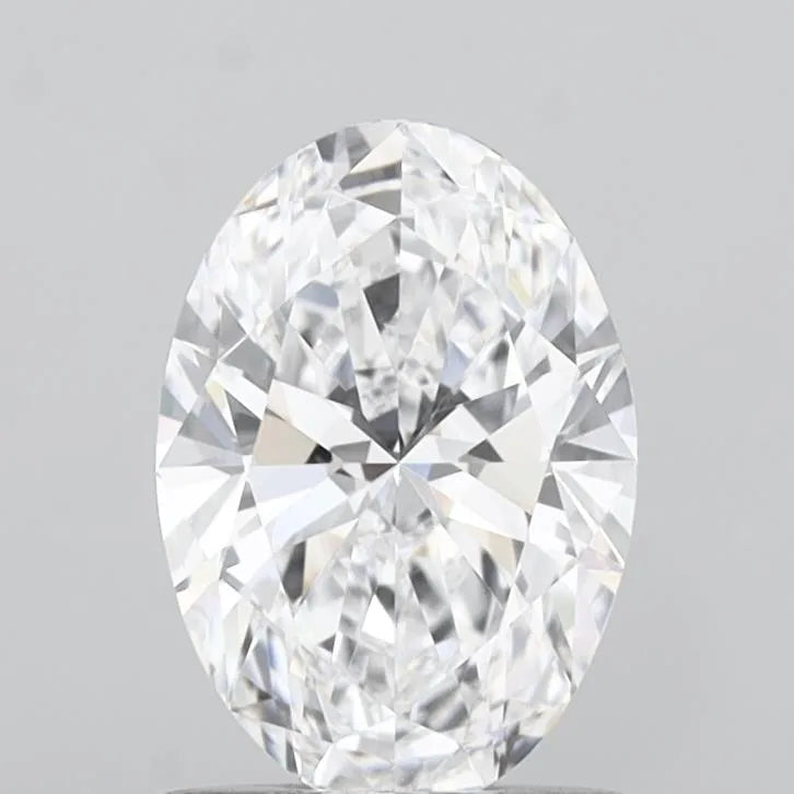 1.00ct Oval Lab Grown Diamond (Colour D, Clarity FL, IGI Certified)