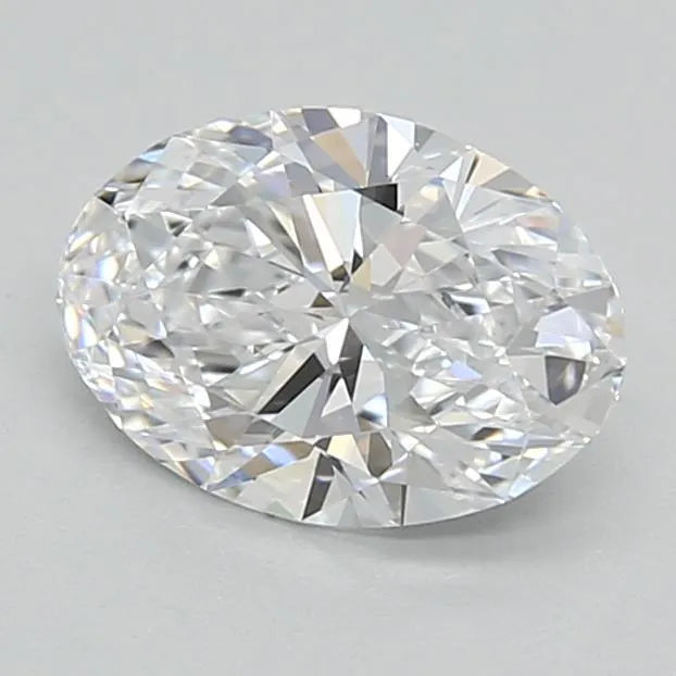 1.00ct Oval Lab Grown Diamond (Colour D, Clarity IF, Cut EX, IGI Certified)