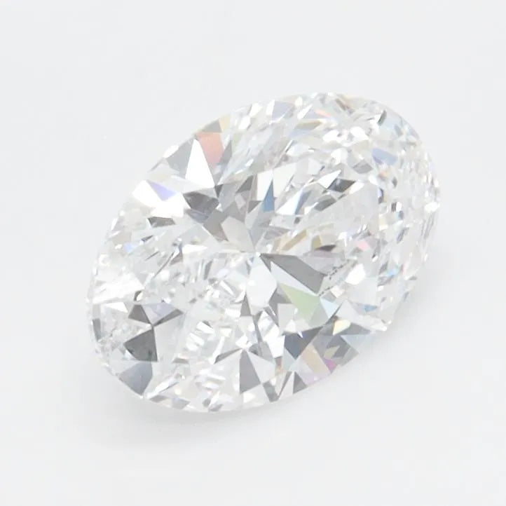 1.00ct Oval Lab Grown Diamond (Colour D, Clarity IF, IGI Certified)