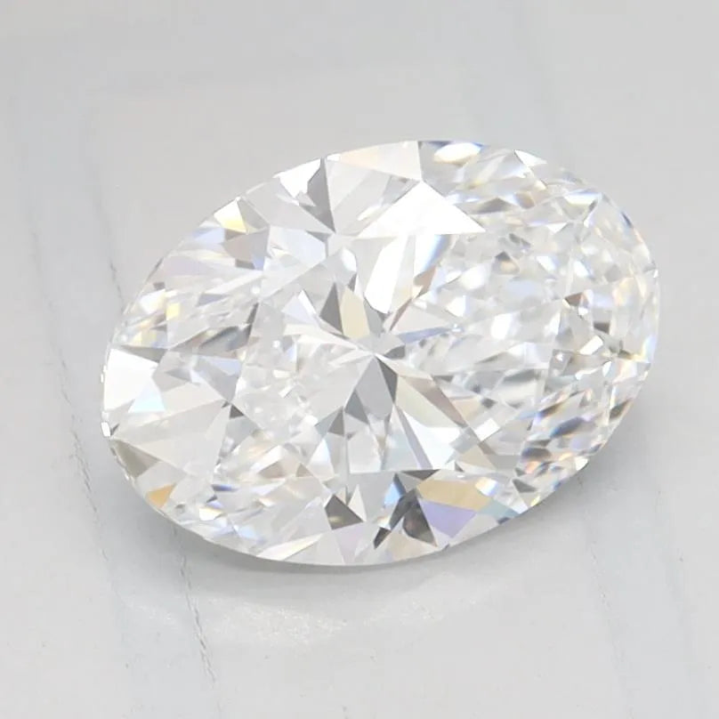 1.00ct Oval Lab Grown Diamond (Colour D, Clarity IF, IGI Certified)