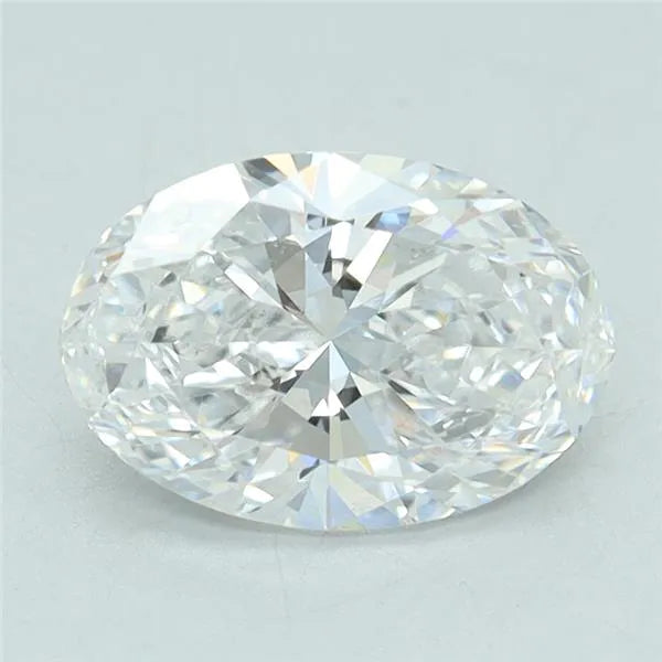 1.00ct Oval Lab Grown Diamond (Colour D, Clarity VS2, IGI Certified)