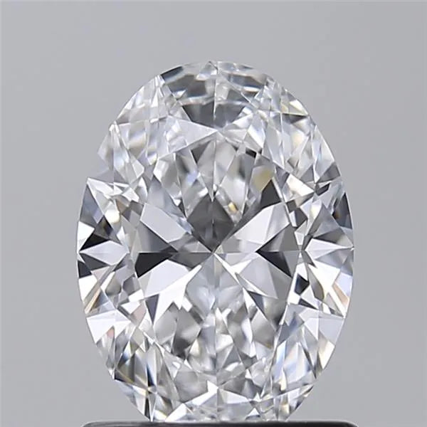 1.00ct Oval Lab Grown Diamond (Colour D, Clarity VVS1, Cut EX, IGI Certified)