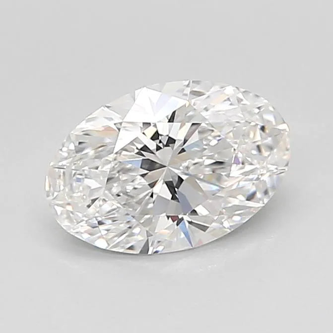 1.00ct Oval Lab Grown Diamond (Colour D, Clarity VVS1, Cut EX, IGI Certified)