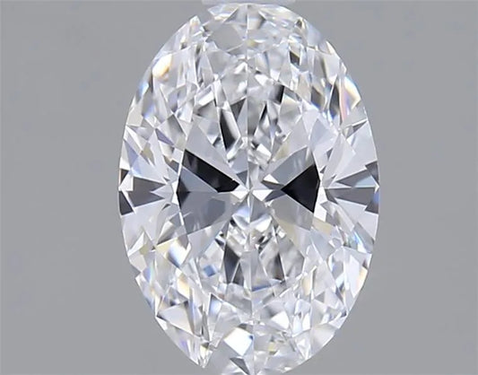 1.00ct Oval Lab Grown Diamond (Colour D, Clarity VVS1, IGI Certified)