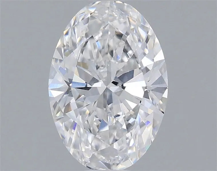 1.00ct Oval Lab Grown Diamond (Colour D, Clarity VVS2, IGI Certified)