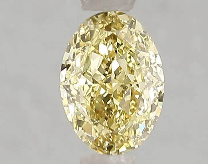 1.00ct Oval Lab Grown Diamond (Colour Fancy Intense Yellow, Clarity VS1, IGI Certified)