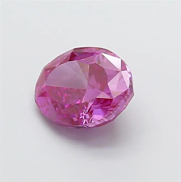1.00ct Oval Lab Grown Diamond (Colour Fancy Vivid Purple, Clarity VS1, Uncertified)