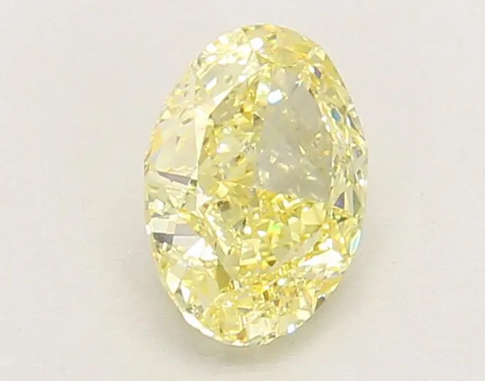1.00ct Oval Lab Grown Diamond (Colour Fancy Yellow, Clarity VVS2, IGI Certified)