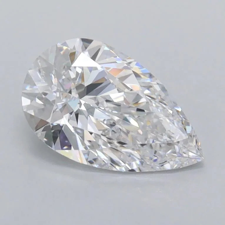 1.00ct Pear Lab Grown Diamond (Colour D, Clarity FL, IGI Certified)