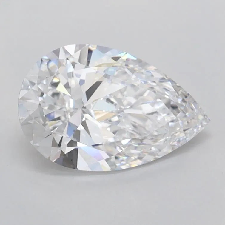 1.00ct Pear Lab Grown Diamond (Colour D, Clarity FL, IGI Certified)