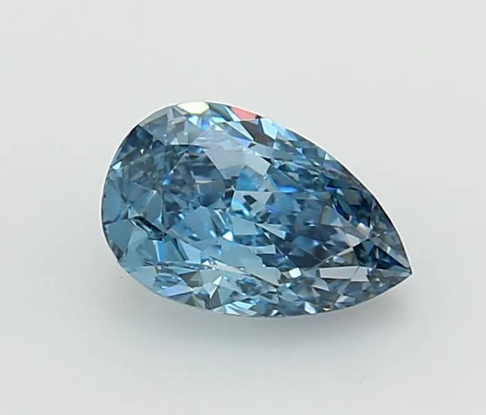 1.00ct Pear Lab Grown Diamond (Colour Fancy Intense Blue, Clarity VVS1, IGI Certified)