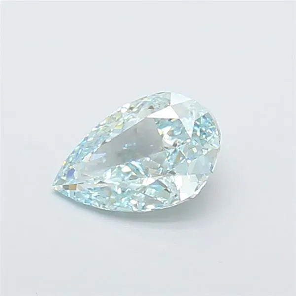 1.00ct Pear Lab Grown Diamond (Colour Fancy Intense Blue, Clarity VVS2, IGI Certified)