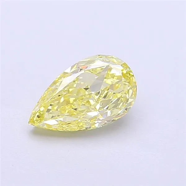 1.00ct Pear Lab Grown Diamond (Colour Fancy Light Yellow, Clarity VS2, IGI Certified)