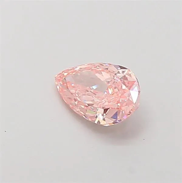 1.00ct Pear Lab Grown Diamond (Colour Fancy Vivid Pink, Clarity VVS2, IGI Certified)