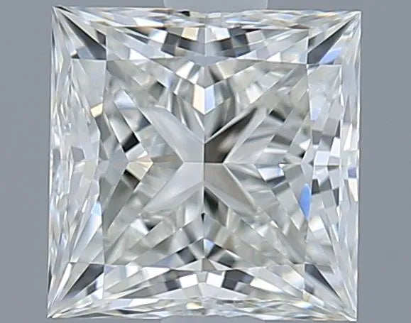 1.00ct Princess Natural Diamond (Colour F, Clarity IF, Cut VG, IGI Certified)
